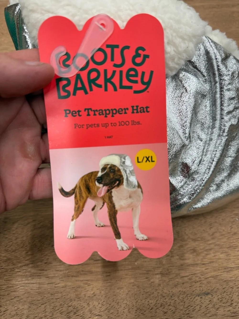 Boots & Barkley Silver‎ Pet Trapper Hat